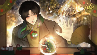 Thumbnail for Short Christmas Chat 【NIJISANJI EN | Zeal Ginjoka】