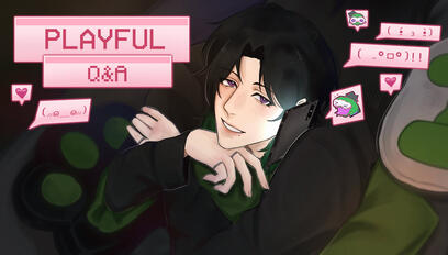 Thumbnail for【Playful Q &amp; A】 Lay It On Me 【NIJISANJI EN | Zeal Ginjoka】